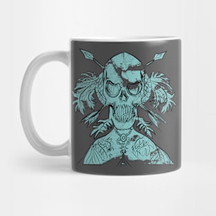 green skull Mug